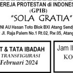 Tata Ibadah & Warta Jemaat, Minggu 11 Februari 2024