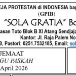 Tata Ibadah dan Warta Jemaat Paskah, Minggu 5 April 2026