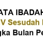 Tata Ibadah & Warta Jemaat, Minggu 21 Juni 2026