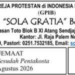 Tata Ibadah & Warta Jemaat, Minggu 23 Agustus 2026
