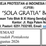 Tata Ibadah & Warta Jemaat, Minggu 9 Agustus 2026