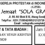 Warta Jemaat-Minggu 24 Mei 2020